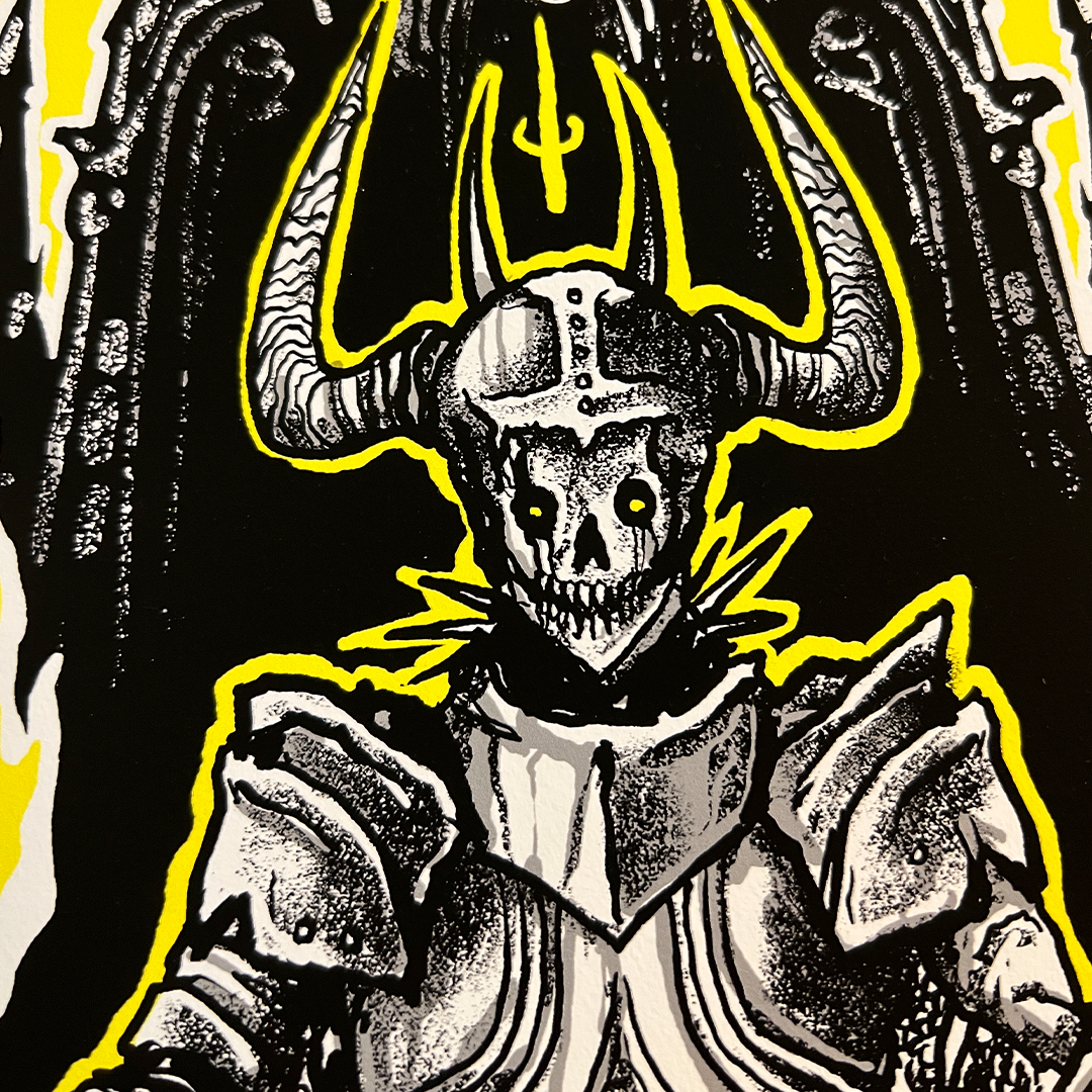 Lich, signed and numbered fine art print