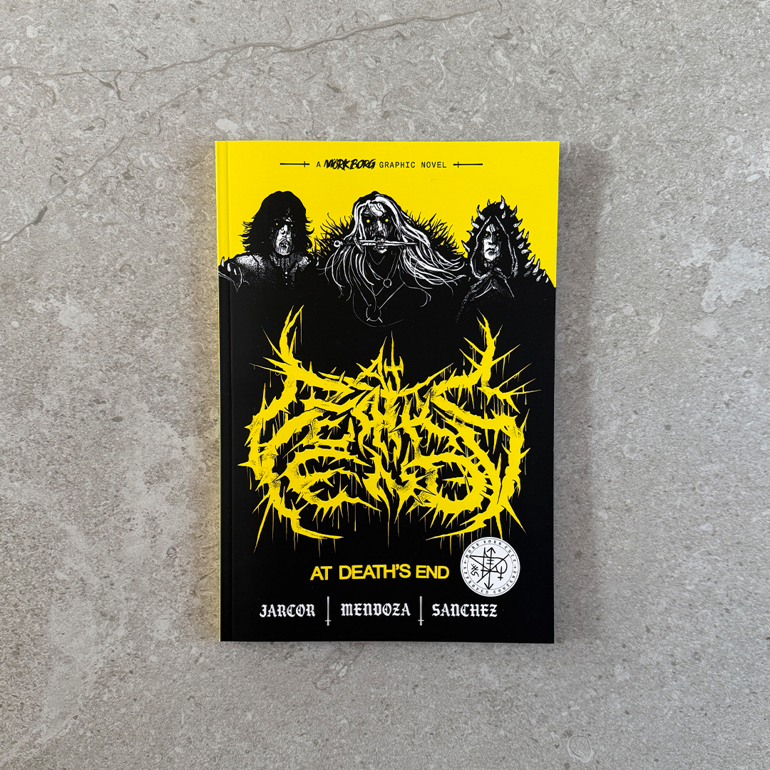 At Death's End, a MÖRK BORG Graphic Novel – PIT TRAP SHOP