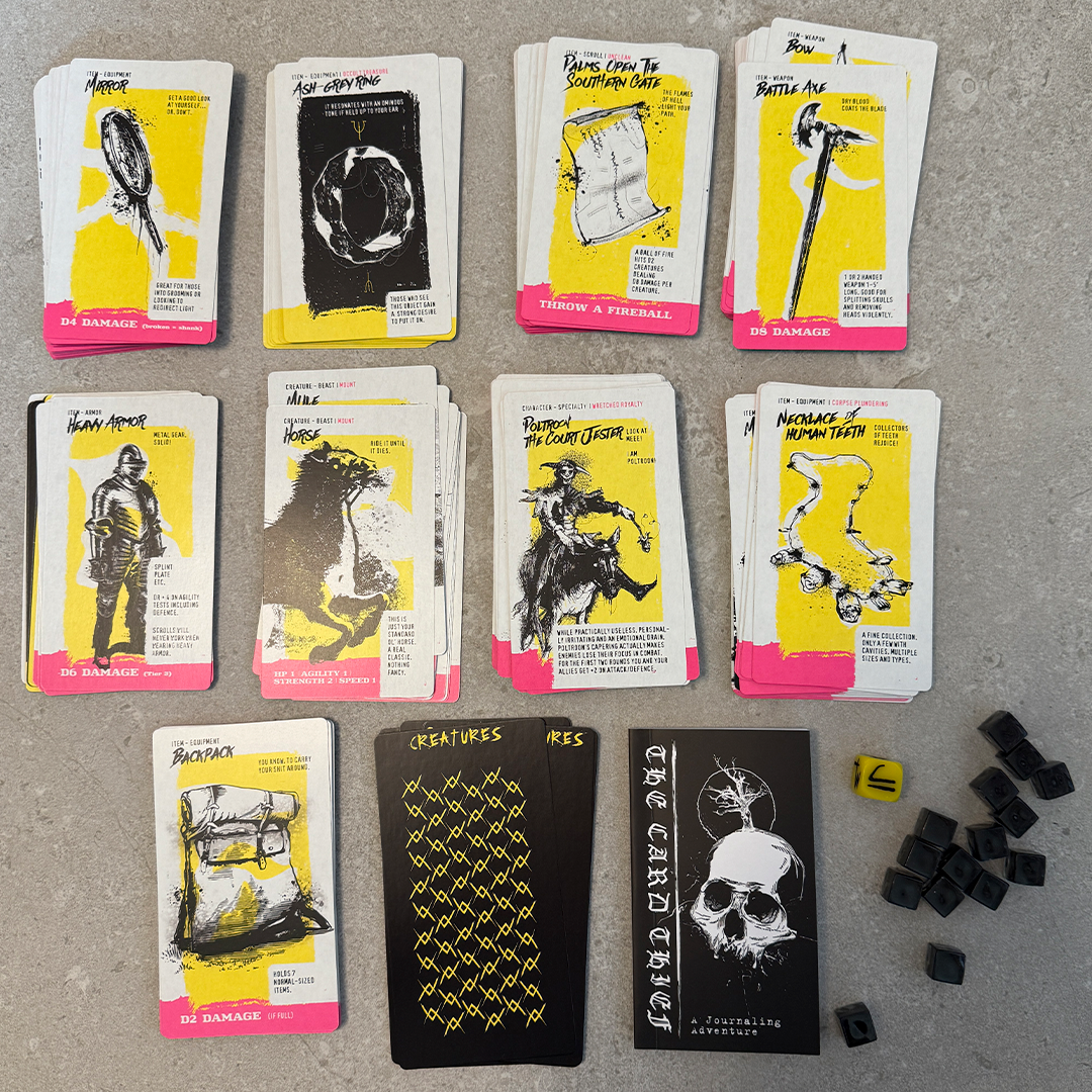 MÖRK BORG Compatible Core Reference Cards