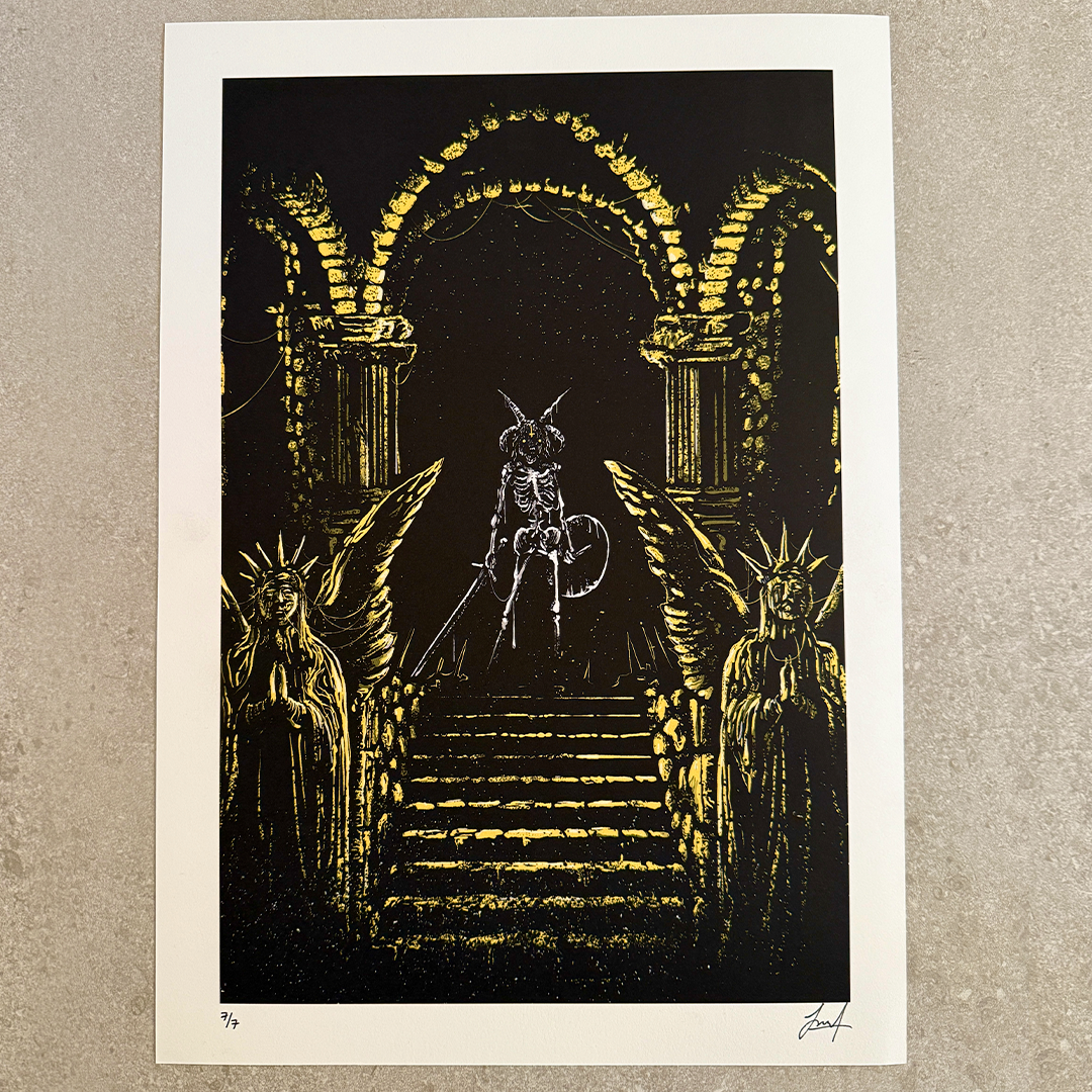 Dread Risen, A3 art print