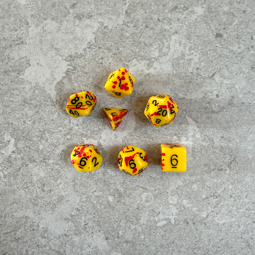 MÖRK BORG Splatter Dice