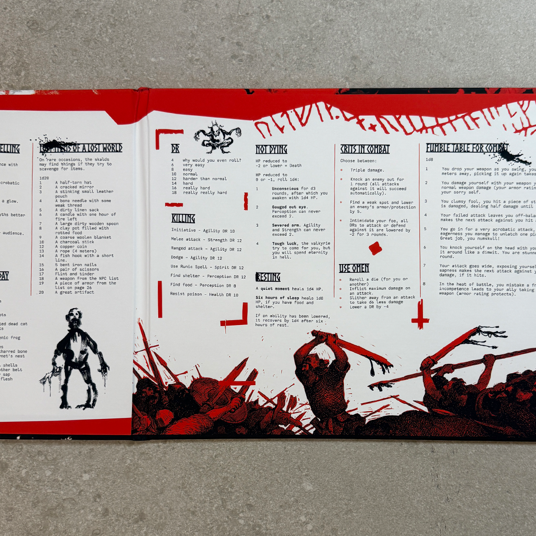 Yggdrasil Burns GM Screen