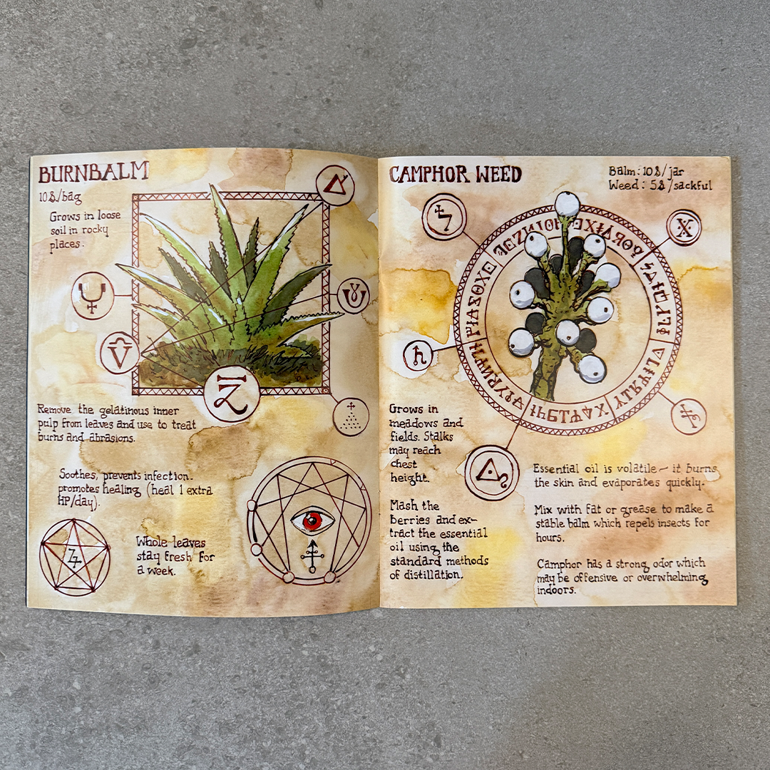 Garth Grimgar's Guide Flora of the Dying World