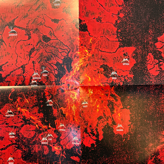 Yggdrasil Burns Map of Cursed Scandinavia